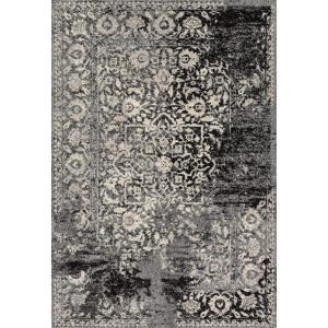 Loloi Emory 8′-11″ x 12′-5″ Area Rug in Ivory/Grey – Two-Toned Neutral Area Rug, Durable High Traffic Area Rug, Premium Rug for Bedroom, Dining Room, Living Room(Black / Ivory)