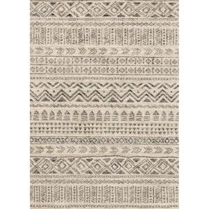 Loloi Emory 8′-11″ x 12′-5″ Area Rug in Ivory/Grey – Two-Toned Neutral Area Rug, Durable High Traffic Area Rug, Premium Rug for Bedroom, Dining Room, Living Room(Gray;gray)