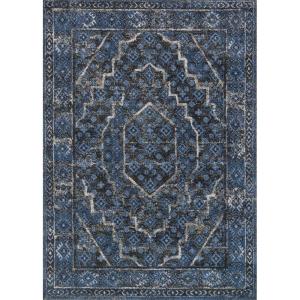 Loloi Emory 8′-11″ x 12′-5″ Area Rug in Ivory/Grey – Two-Toned Neutral Area Rug, Durable High Traffic Area Rug, Premium Rug for Bedroom, Dining Room, Living Room(Dark Blue;gray)