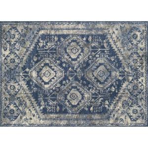 Loloi Emory 8′-11″ x 12′-5″ Area Rug in Ivory/Grey – Two-Toned Neutral Area Rug, Durable High Traffic Area Rug, Premium Rug for Bedroom, Dining Room, Living Room(Blue)