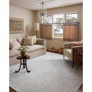 Loloi Hollis Collection HOL-03 Ivory/Stone 7′-10″ x 10′ Area Rug(Ivory / Stone)