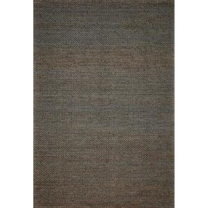 Loloi Lily Collection LIL-01 Ivory, Contemporary Area Rug, 5′-0″ x 7′-6″(Blue)