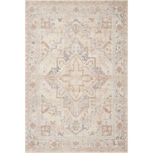 Loloi Magnolia Home by Joanna Gaines Carlisle Ivory/Taupe 7′-10″ x 10′ Area Rug(Beige / Slate)