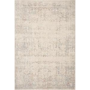 Loloi Magnolia Home by Joanna Gaines Carlisle Ivory/Taupe 7′-10″ x 10′ Area Rug(Ivory / Multi)