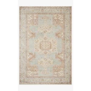 Loloi Magnolia Home by Joanna Gaines Carlisle Ivory/Taupe 7′-10″ x 10′ Area Rug(Seafoam / Taupe)