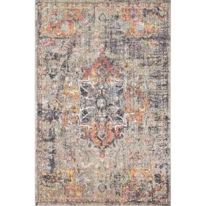 Loloi Medusa Collection MED-01 Ivory/Granite, Contemporary Area Rug, 7′-10″ x 10′-6″(Taupe / Sunset)
