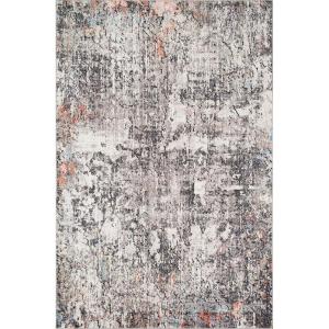 Loloi Medusa Collection MED-01 Ivory/Granite, Contemporary Area Rug, 7′-10″ x 10′-6″(White;gray)