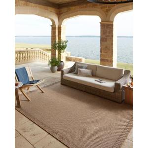 Loloi Merrick Collection MER-03 Natural/Oatmeal 6′-3″ x 9′-2″ Area Rug(Natural / Oatmeal)