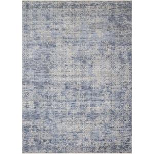 Loloi Pandora Collection PAN-06 Ivory/Blue, Traditional Area Rug, 7′-10″ x 10′(Dark Blue)
