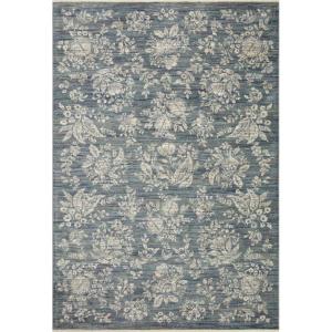 Loloi Rifle Paper Co Provence Natural 7′-10″ x 10′ Area Rug(Indigo)