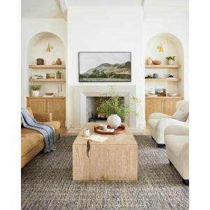 Loloi Soho Multi/Sand 7′-10″ x 10′ Area Rug(Charcoal / Multi)