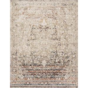 Loloi Theia Collection THE-04 Multi/Natural, Traditional Area Rug, 7′-10″ x 10′(Multi Color)