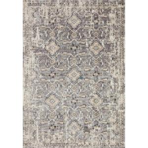 Loloi Theory Accent Rug, 2′-7″ x 4′, Dove/Bark, Neutral Area Rug for High-Traffic Living Room, Bedroom, Dining Area, Home Office, Soft, Easy Clean(Natural/Grey)