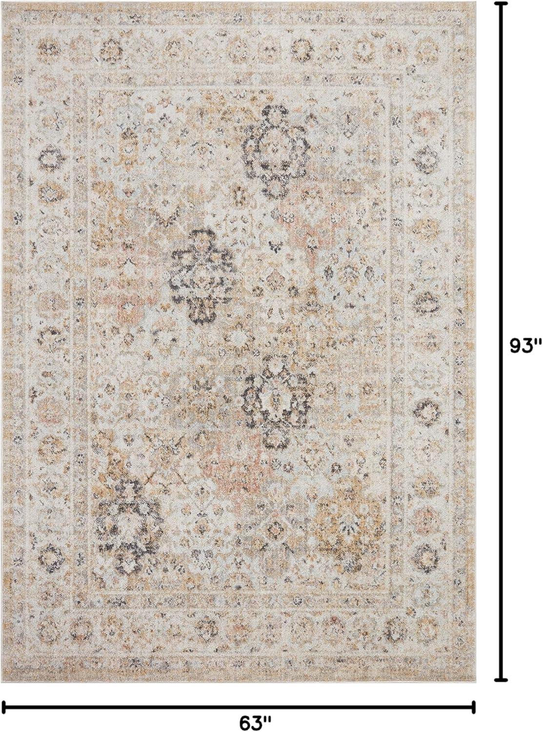 image:imageLoloi Monroe Collection MON04 NaturalMulti 116 x 15 Area RugBeige Multi