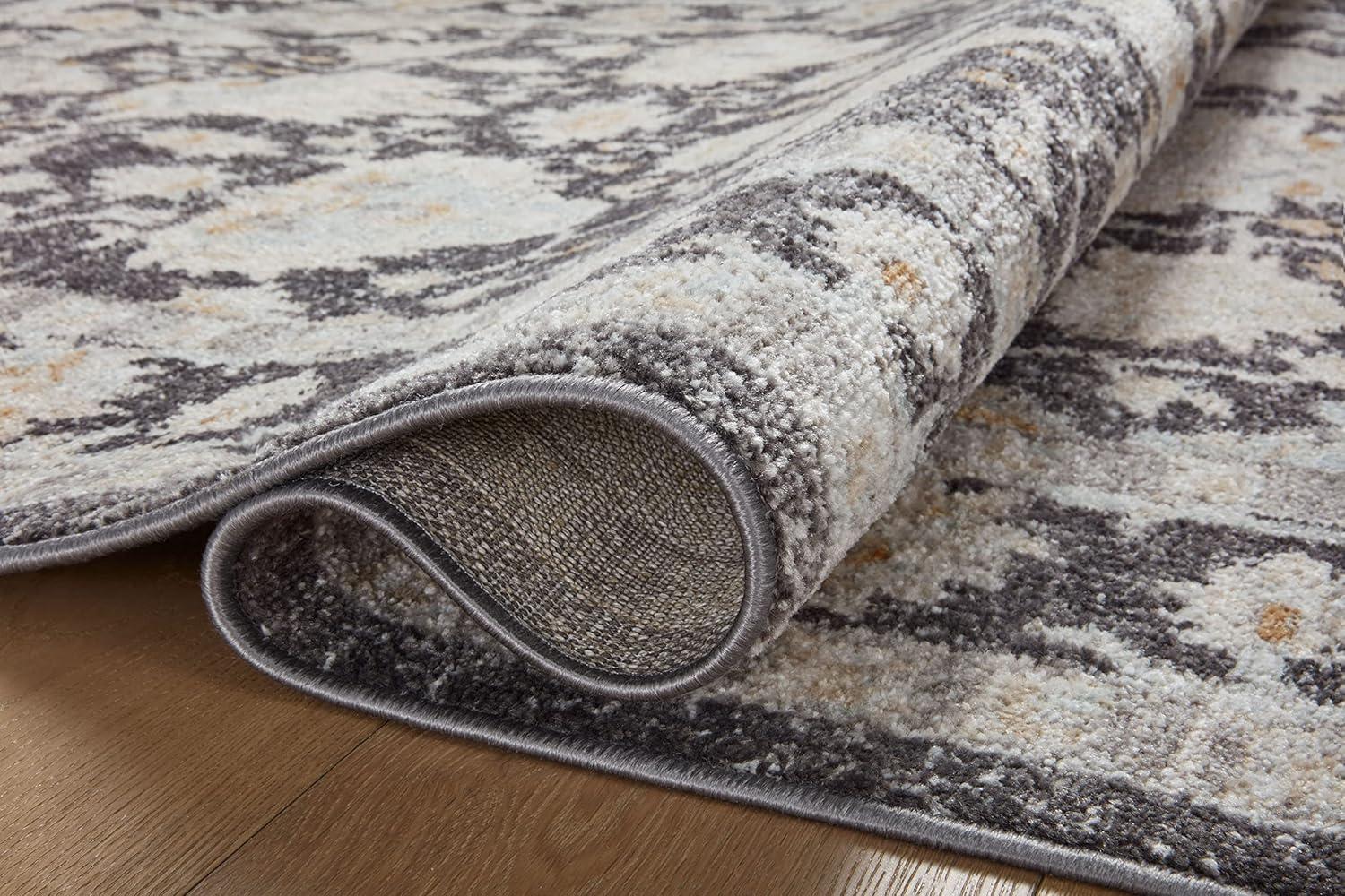 image:imageLoloi Monroe Collection MON04 NaturalMulti 116 x 15 Area RugCharcoal Natural