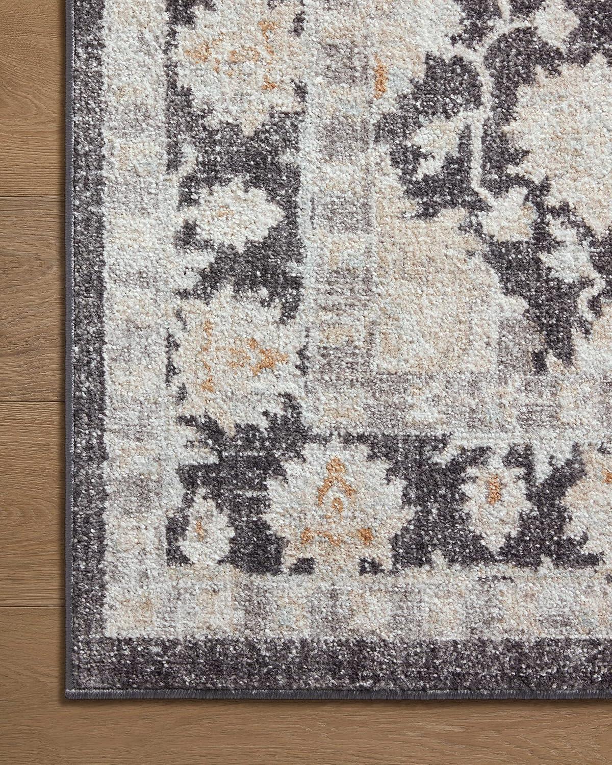 image:imageLoloi Monroe Collection MON04 NaturalMulti 116 x 15 Area RugCharcoal Natural