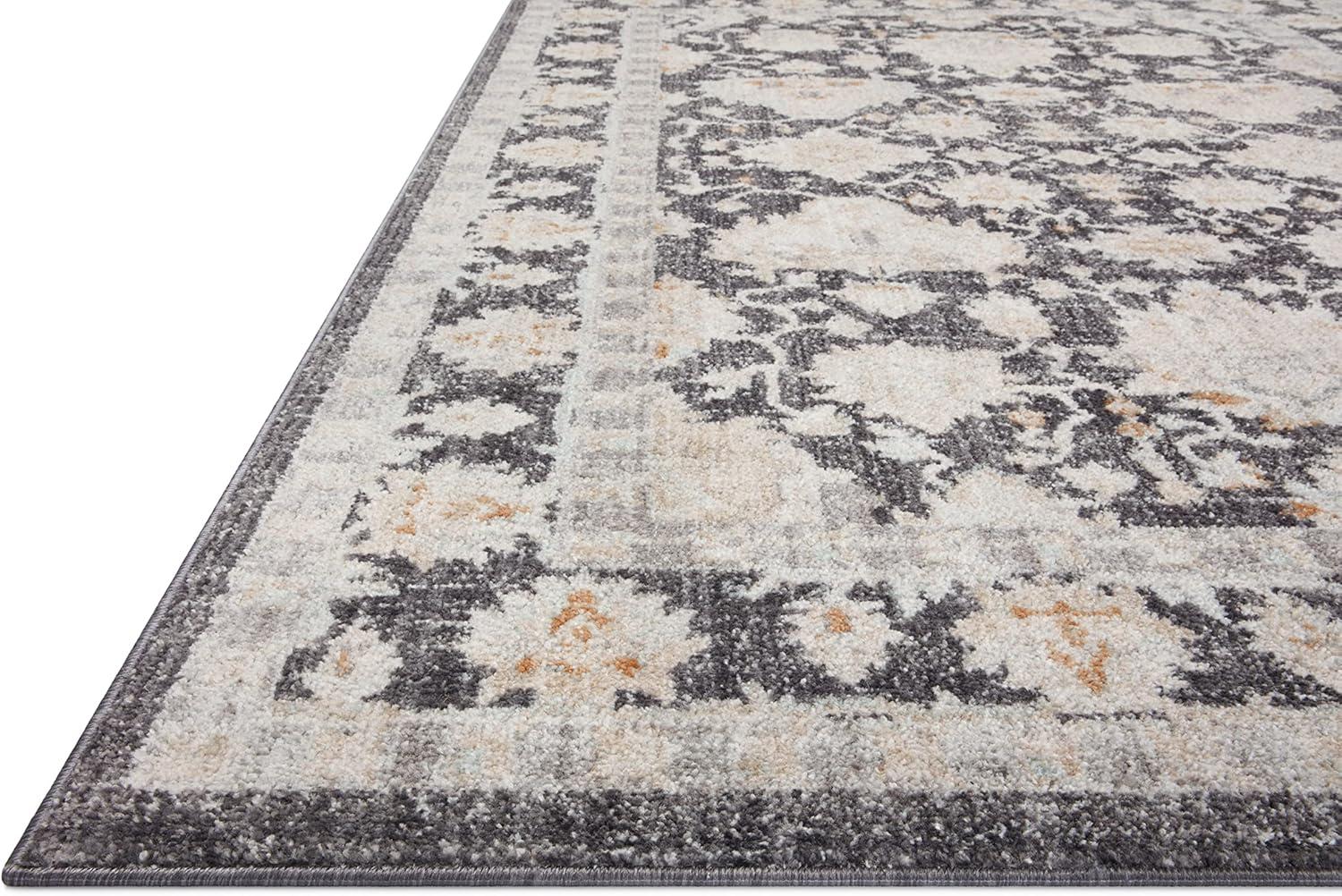image:imageLoloi Monroe Collection MON04 NaturalMulti 116 x 15 Area RugCharcoal Natural