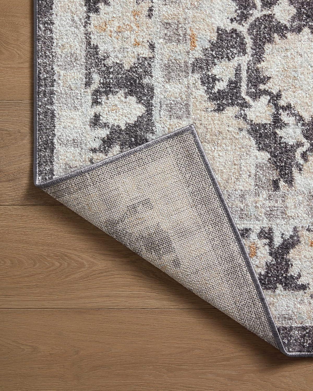 image:imageLoloi Monroe Collection MON04 NaturalMulti 116 x 15 Area RugCharcoal Natural