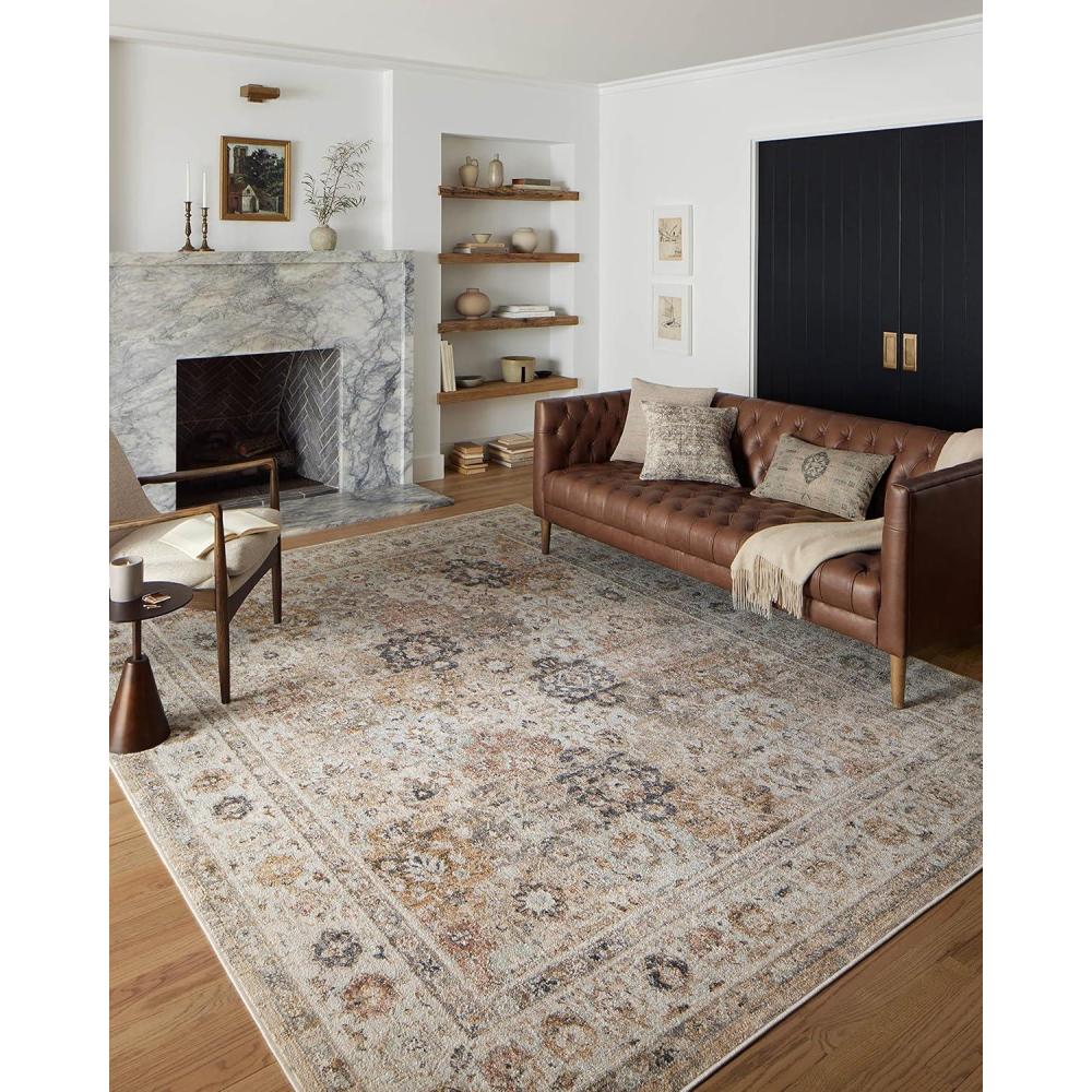 image:imageLoloi Monroe Collection MON04 NaturalMulti 116 x 15 Area RugBeige  Multi
