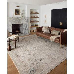 Loloi Monroe Collection MON-04 Natural/Multi 11′-6″ x 15′ Area Rug(Natural / Multi)