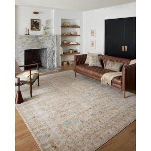 Loloi Monroe Collection MON-04 Natural/Multi 11′-6″ x 15′ Area Rug(Sand / Sunrise)