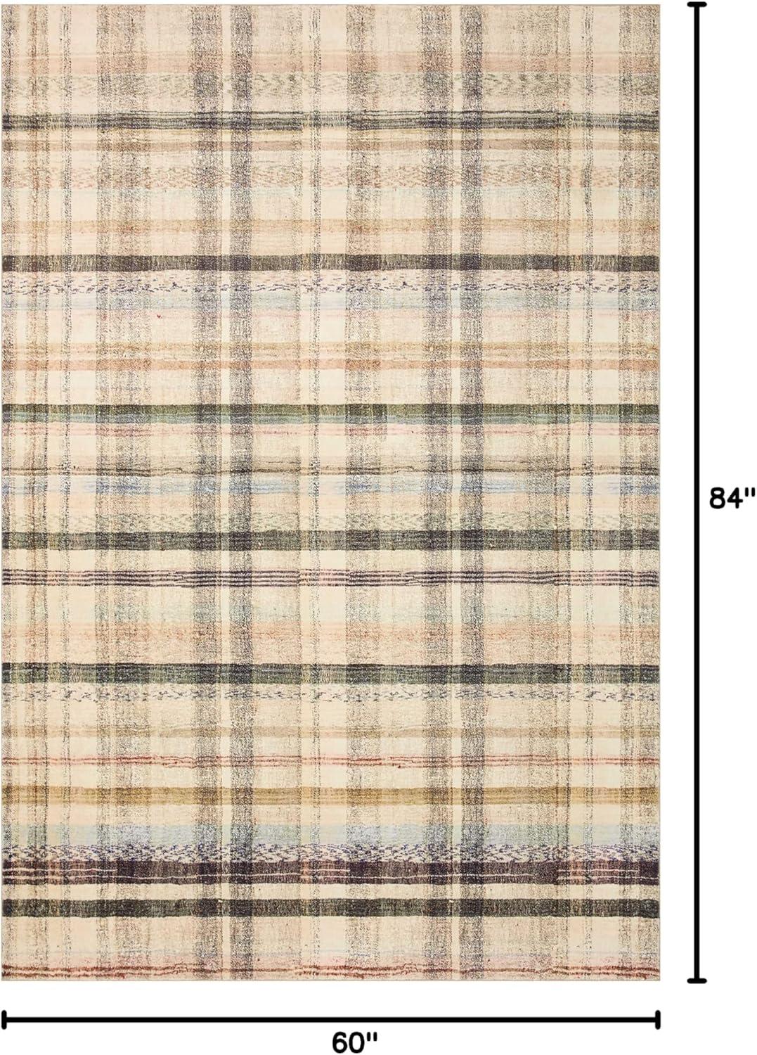 image:imageLoloi Chris Loves Julia Humphrey Collection HUM02 IvoryMulti 73 x 93 38 Pile Height Area Rug feat CloudPileIvory Multi