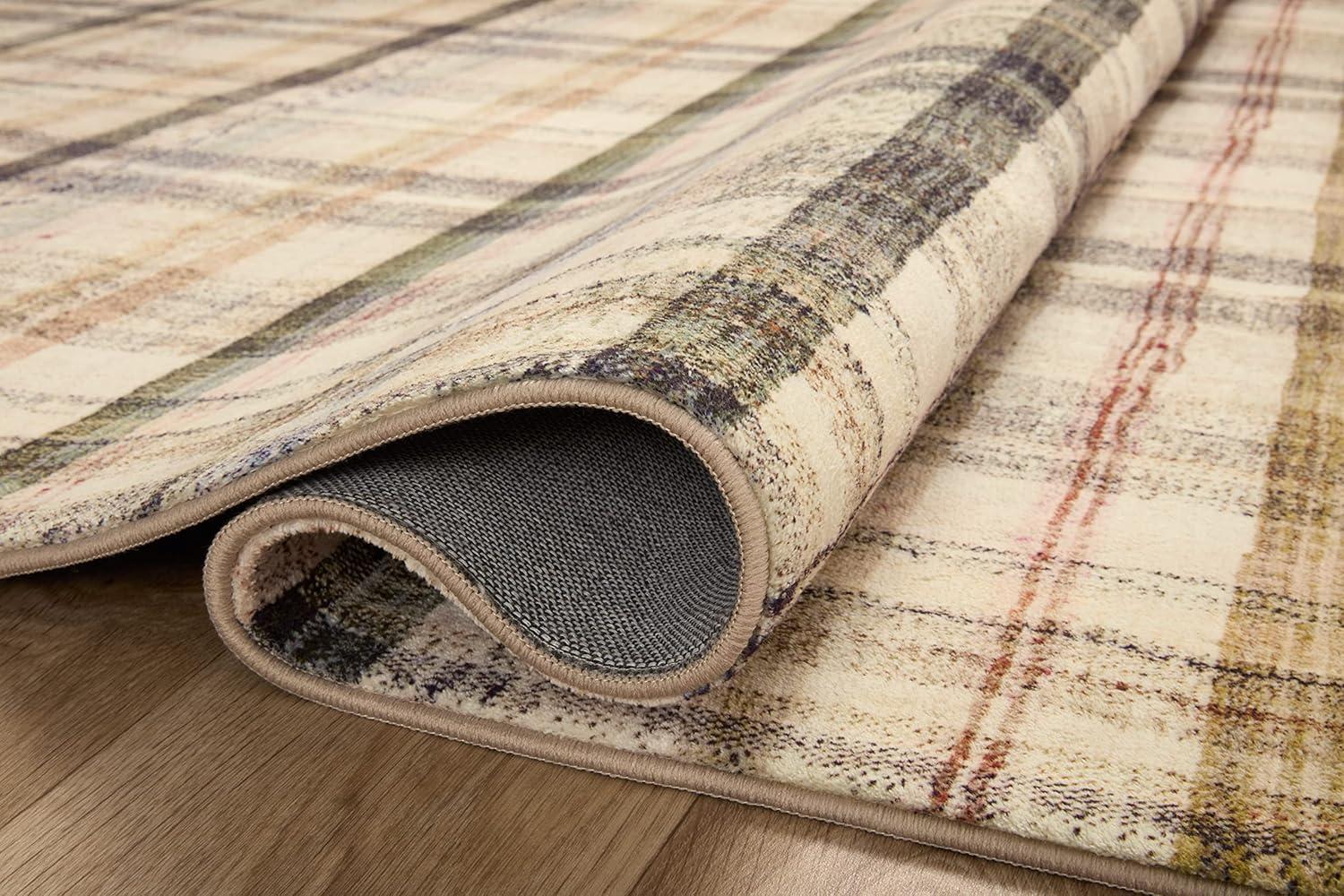 image:imageLoloi Chris Loves Julia Humphrey Collection HUM02 IvoryMulti 73 x 93 38 Pile Height Area Rug feat CloudPileIvory Multi