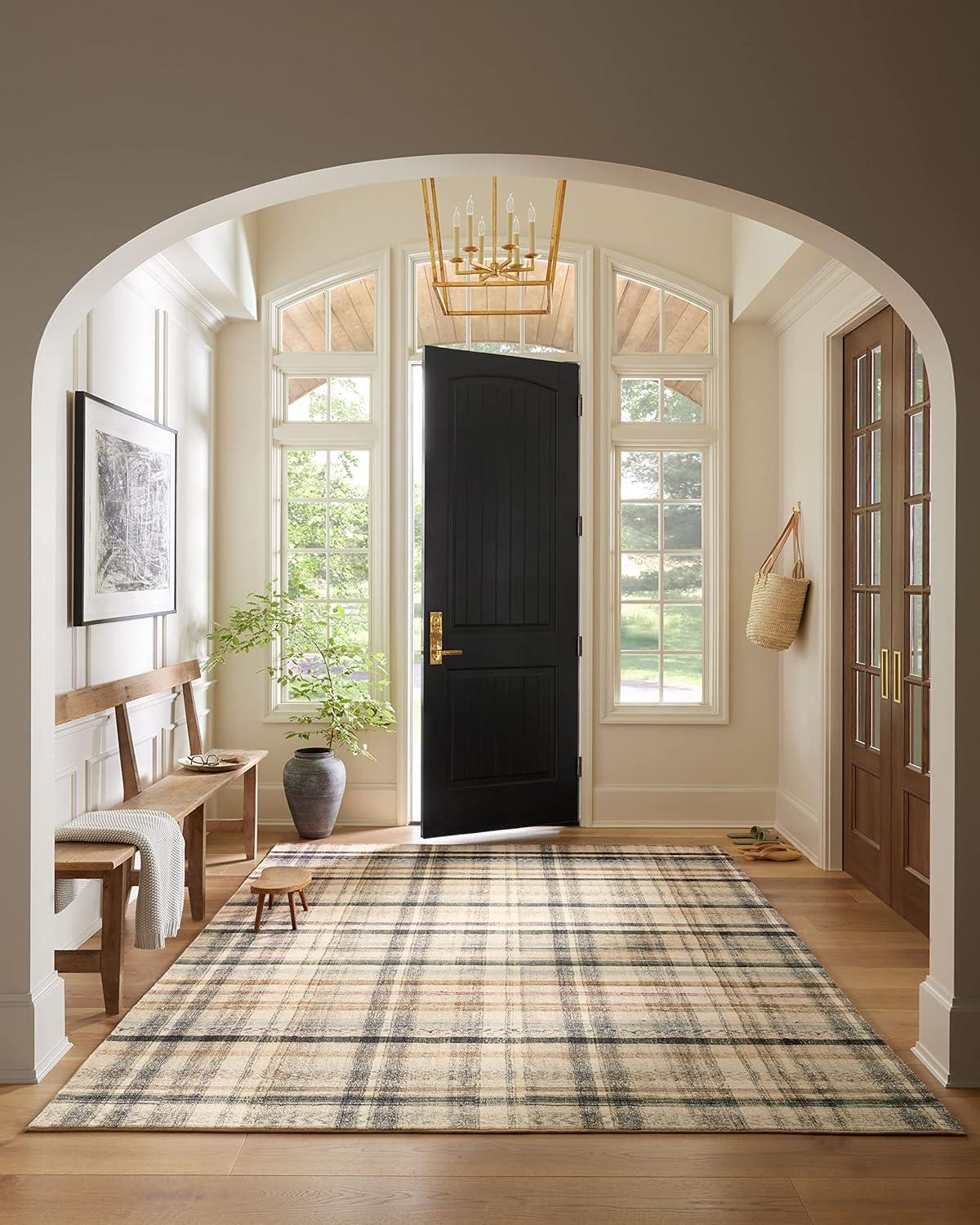 image:imageLoloi Chris Loves Julia Humphrey Collection HUM02 IvoryMulti 73 x 93 38 Pile Height Area Rug feat CloudPileIvory Multi