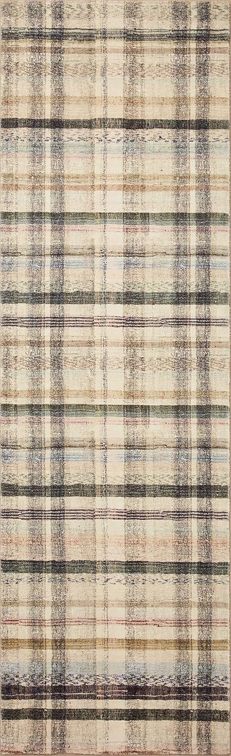 image:imageLoloi Chris Loves Julia Humphrey Collection HUM02 IvoryMulti 73 x 93 38 Pile Height Area Rug feat CloudPileIvory Multi