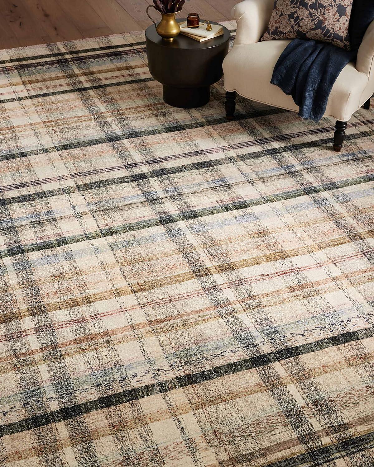 image:imageLoloi Chris Loves Julia Humphrey Collection HUM02 IvoryMulti 73 x 93 38 Pile Height Area Rug feat CloudPileIvory Multi