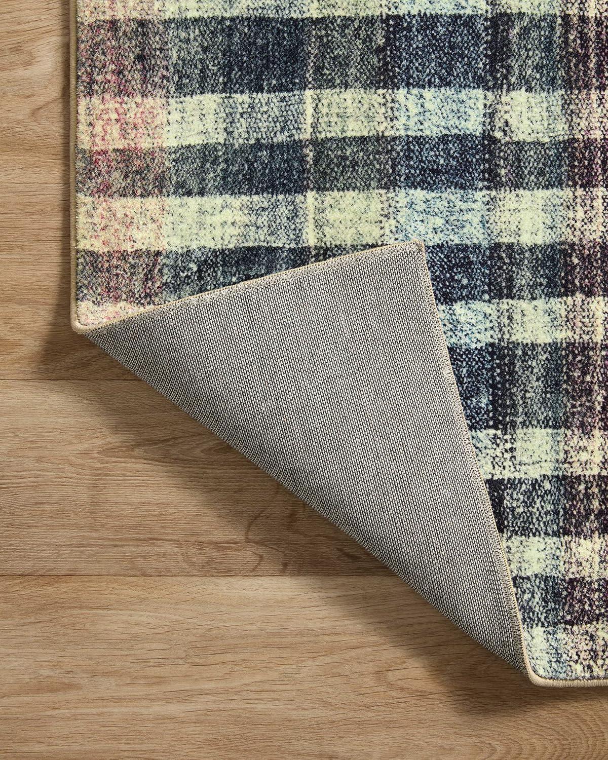 image:imageLoloi Chris Loves Julia Humphrey Collection HUM02 IvoryMulti 73 x 93 38 Pile Height Area Rug feat CloudPilePlum Multi