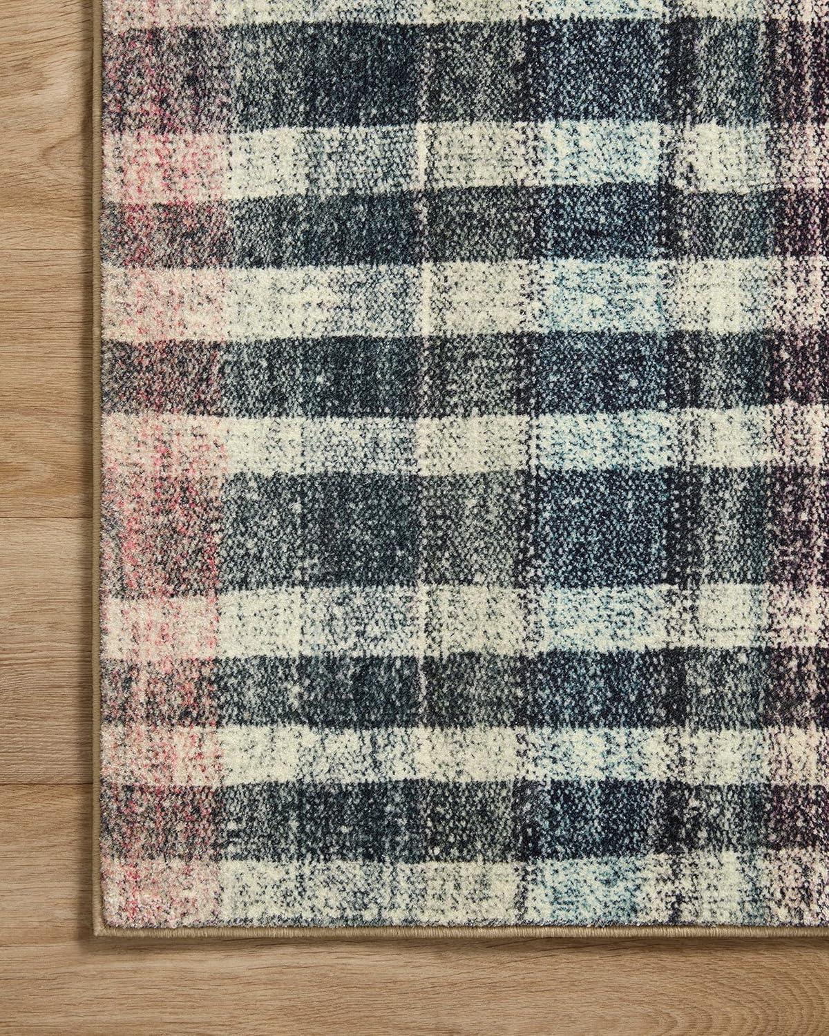 image:imageLoloi Chris Loves Julia Humphrey Collection HUM02 IvoryMulti 73 x 93 38 Pile Height Area Rug feat CloudPilePlum Multi
