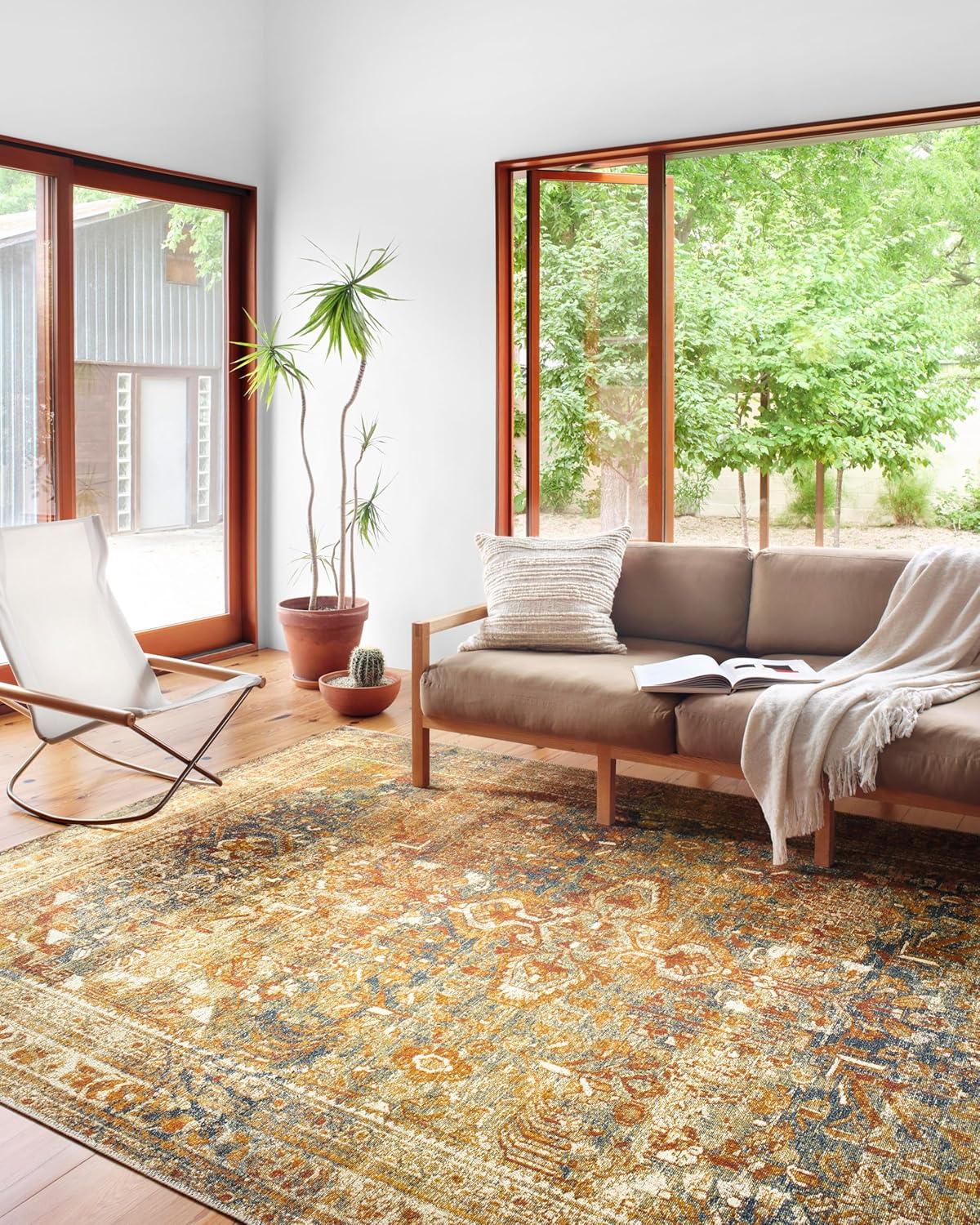 image:imageLoloi Sebastian RedMulti 25 x 4 Accent RugLagoon Spice