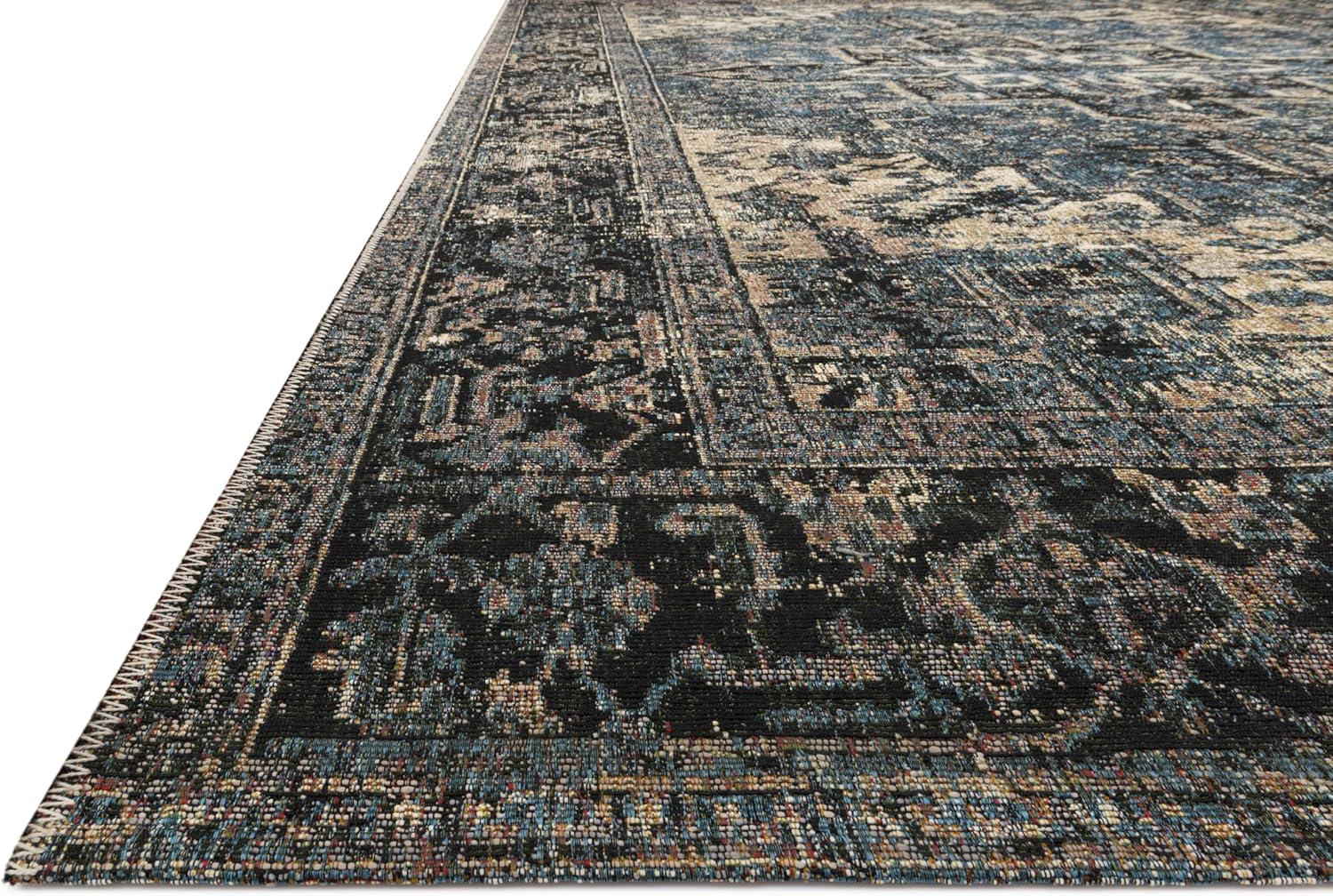 image:imageLoloi Sebastian RedMulti 25 x 4 Accent RugOcean Midnight