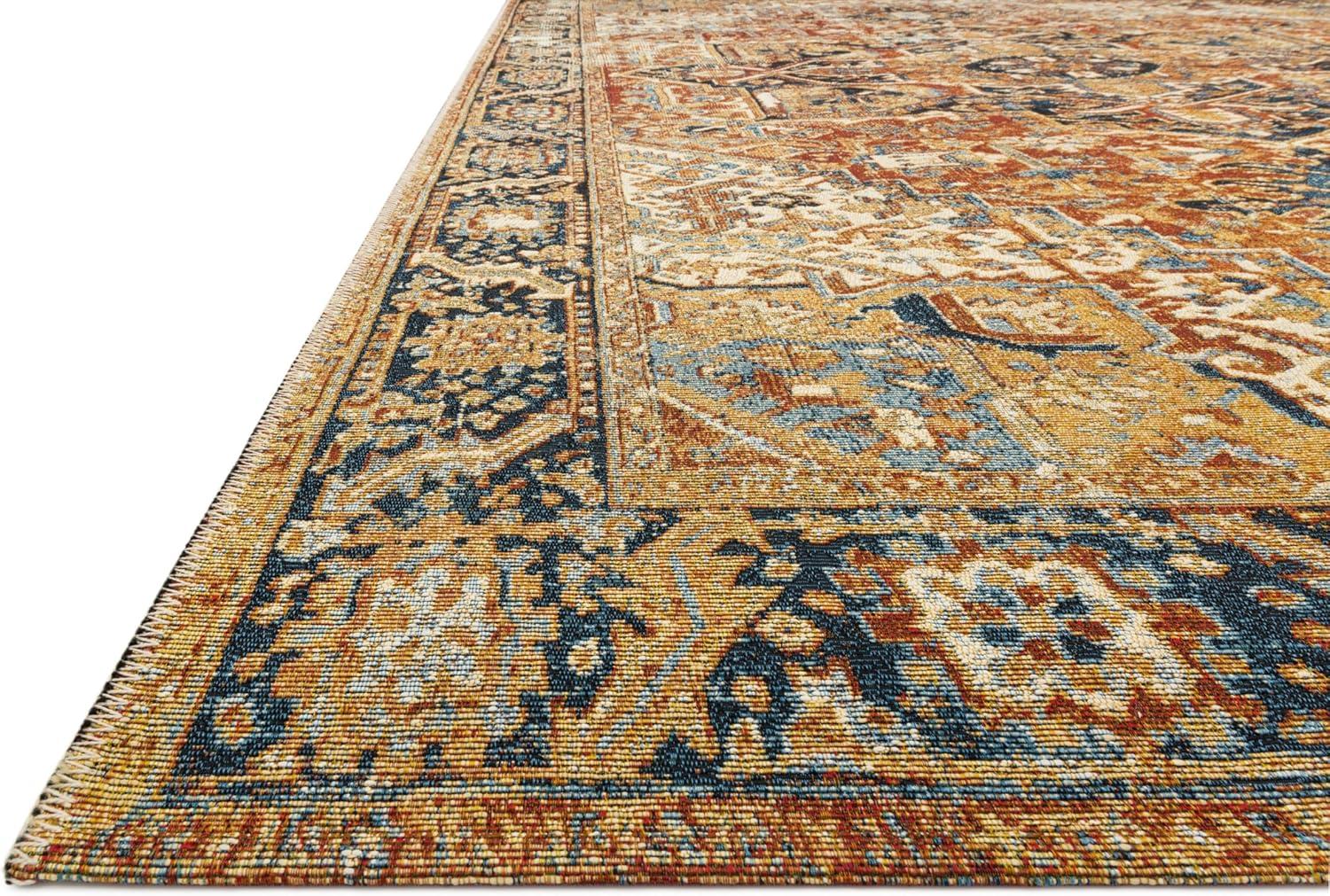 image:imageLoloi Sebastian RedMulti 25 x 4 Accent RugRed Navy