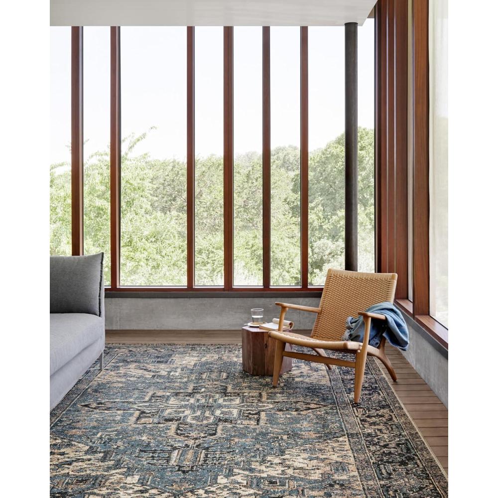 image:imageLoloi Sebastian RedMulti 25 x 4 Accent RugOcean Midnight