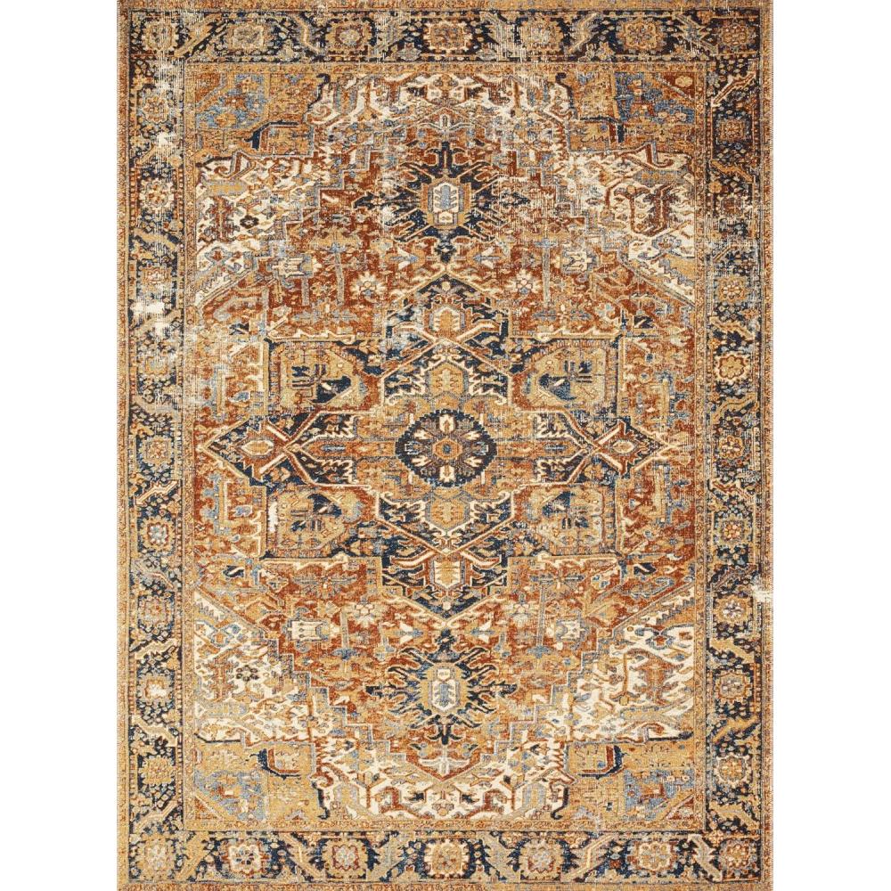 image:imageLoloi Sebastian RedMulti 25 x 4 Accent RugRed  Navy