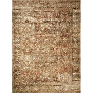 Loloi Sebastian Red/Multi 2′-5″ x 4′ Accent Rug(Rust / Tobacco)