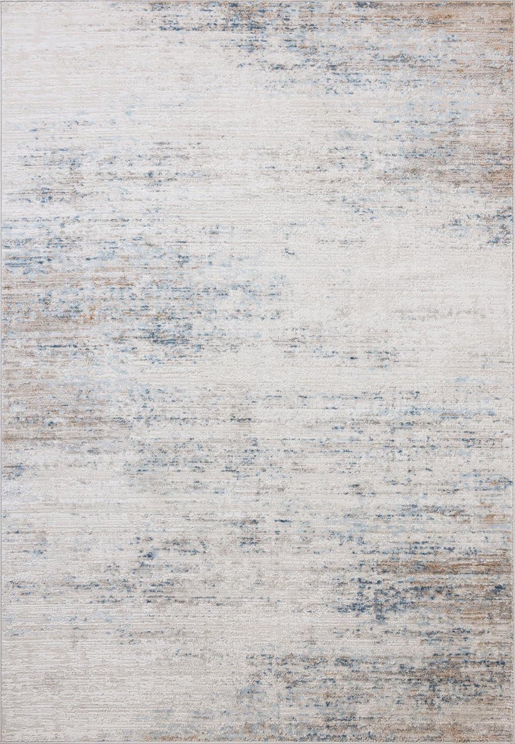 image:imageLoloi Townes Collection TOW08 GreyDenim 710 x 10 Area RugIvory Sky
