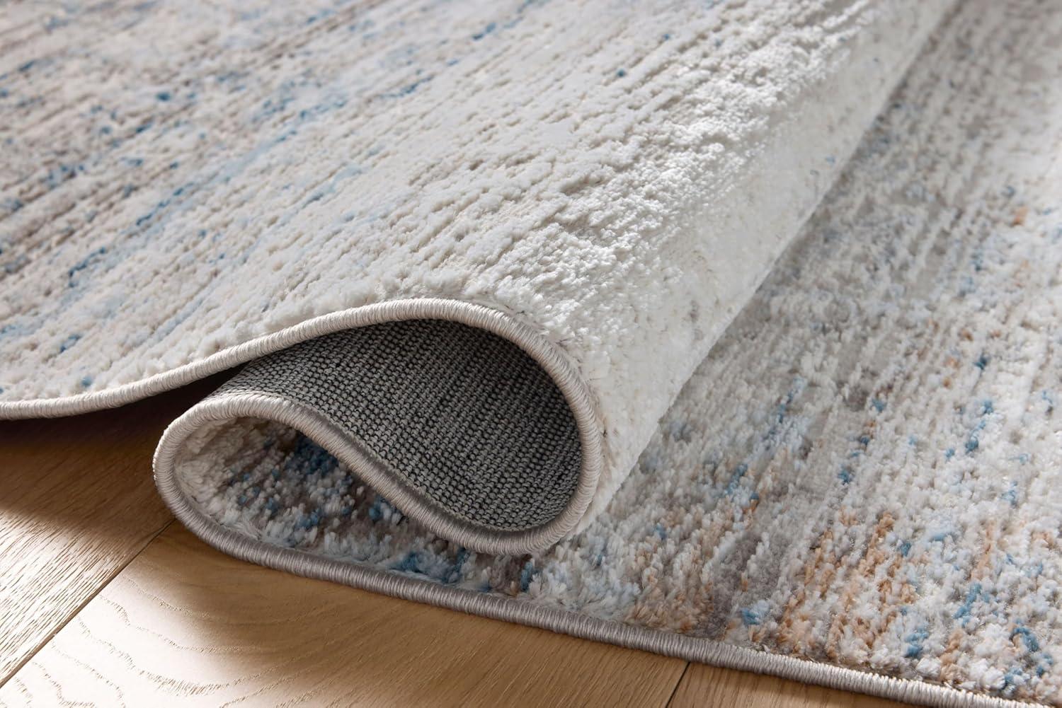 image:imageLoloi Townes Collection TOW08 GreyDenim 710 x 10 Area RugIvory Sky