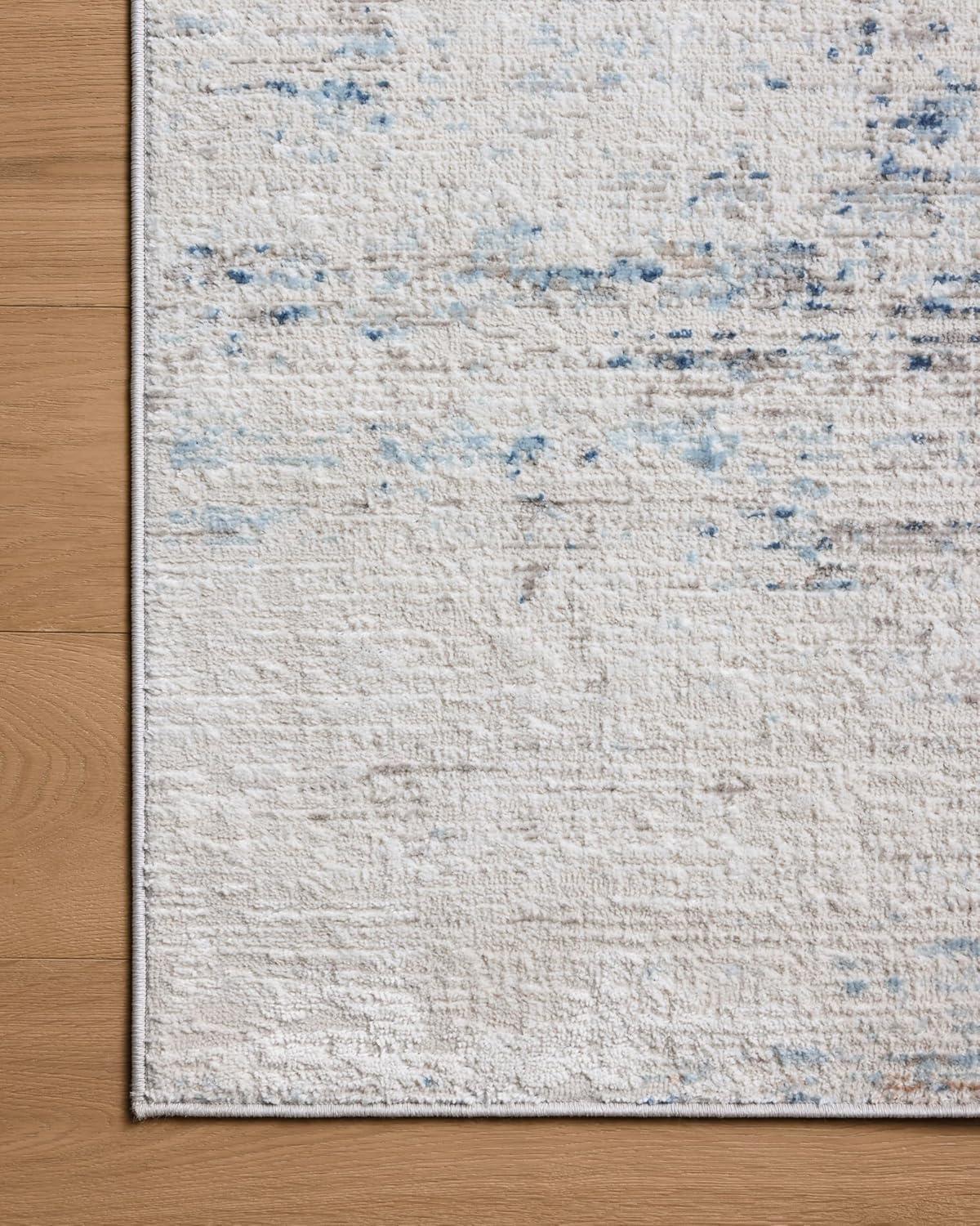 image:imageLoloi Townes Collection TOW08 GreyDenim 710 x 10 Area RugIvory Sky