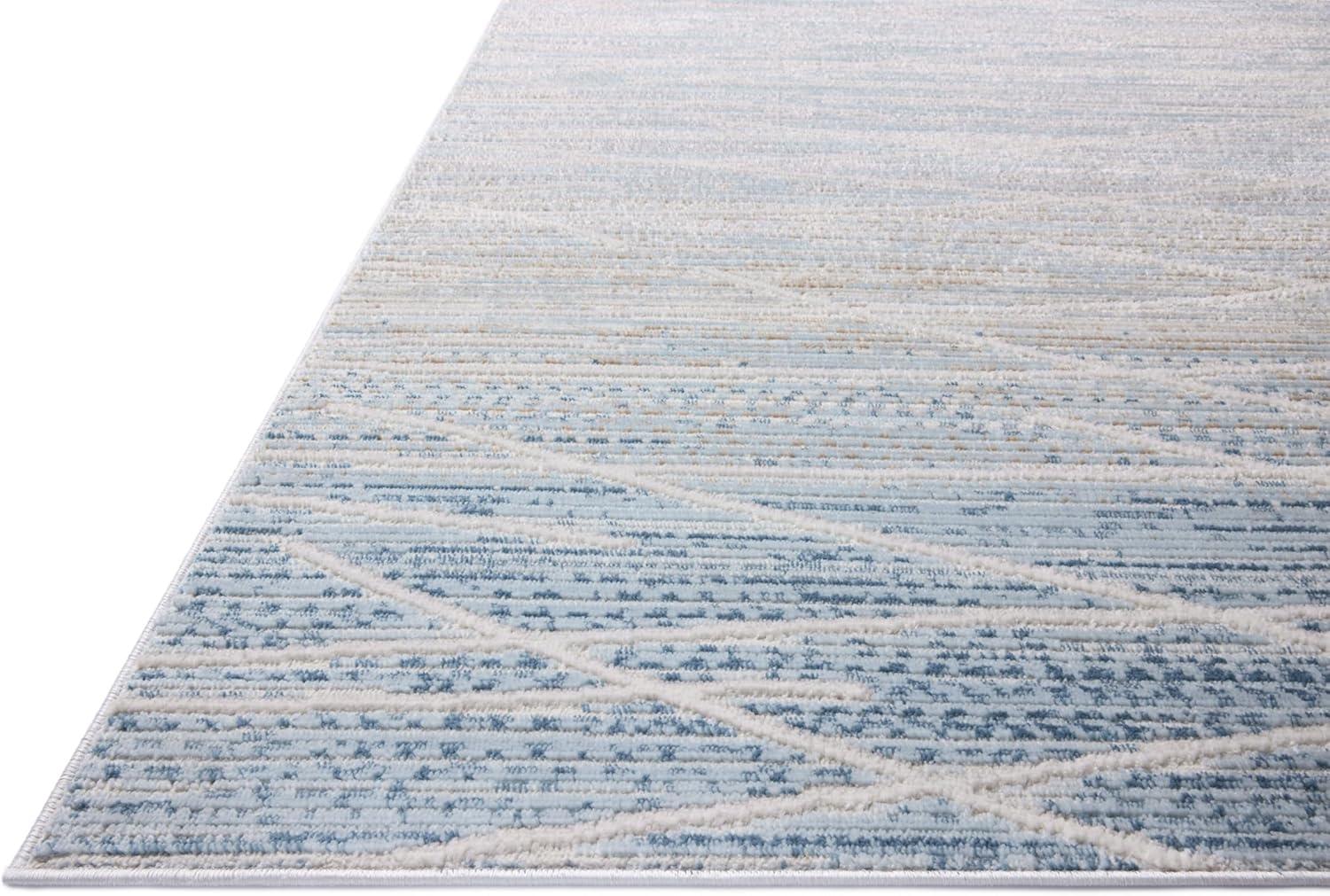 image:imageLoloi Townes Collection TOW08 GreyDenim 710 x 10 Area RugNatural Sky