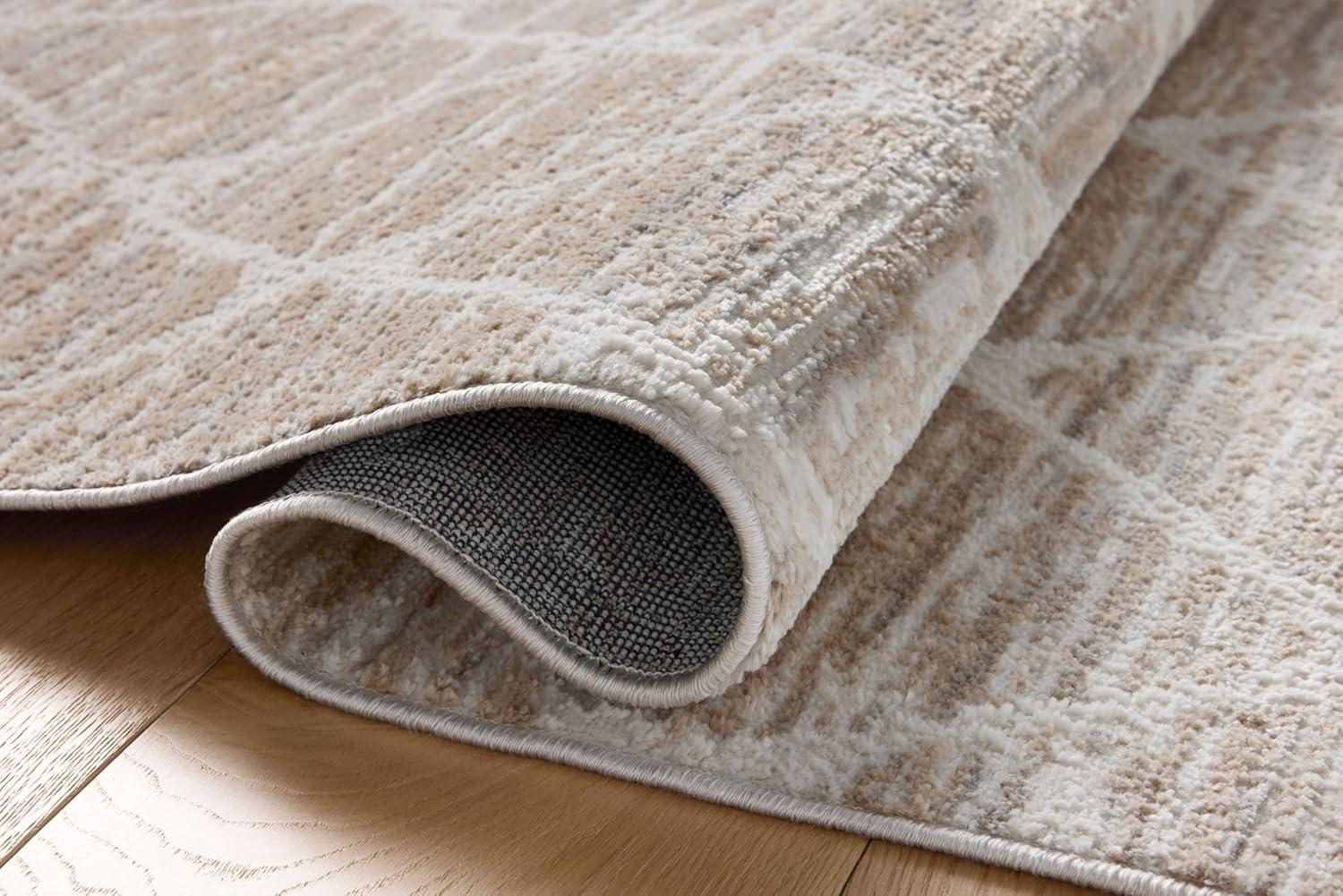 image:imageLoloi Townes Collection TOW08 GreyDenim 710 x 10 Area RugPebble Beige