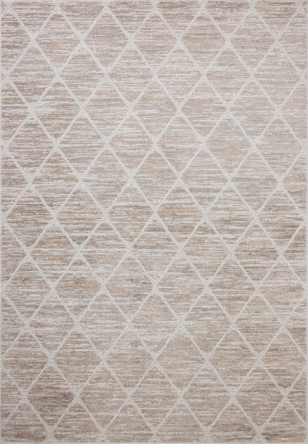 image:imageLoloi Townes Collection TOW08 GreyDenim 710 x 10 Area RugPebble Beige