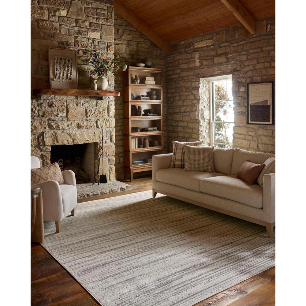 image:imageLoloi Townes Collection TOW08 GreyDenim 710 x 10 Area RugBeige Grey