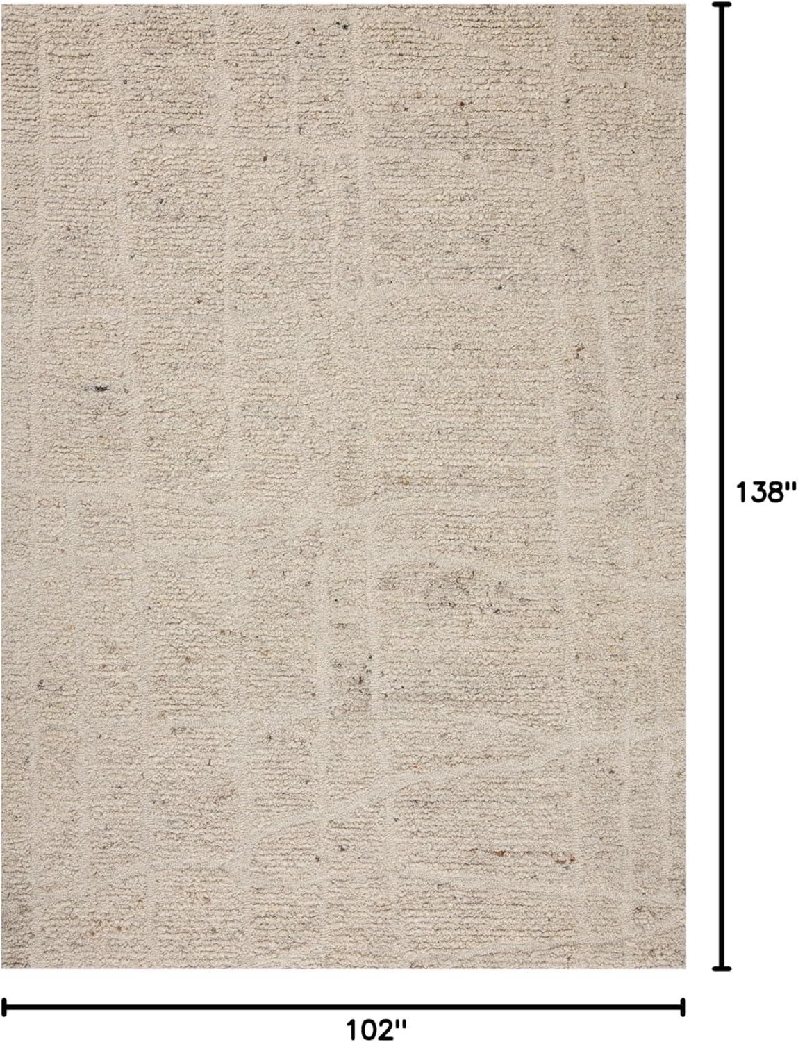 image:imageLoloi Magnolia Home by Joanna Gaines Jones Collection JON04 Slate 86 x 116 Area RugOatmeal