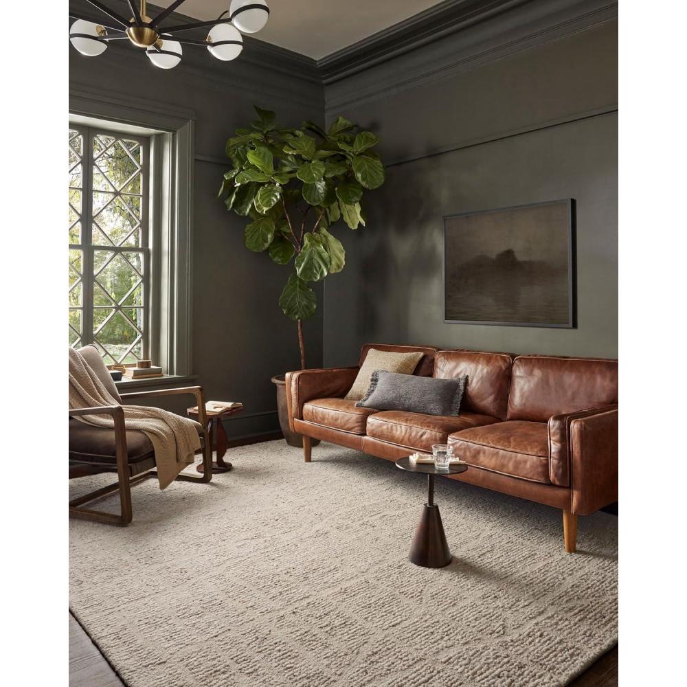 image:imageLoloi Magnolia Home by Joanna Gaines Jones Collection JON04 Slate 86 x 116 Area RugOatmeal