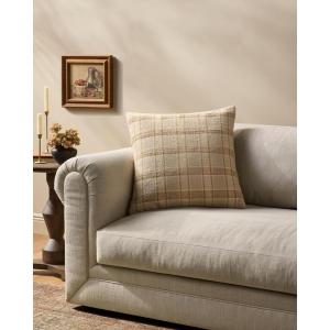 Loloi Amber Lewis Golden Collection PAL0062 Natural/Multi 22” x 22” Cover Only Pillow(Natural / Multi)