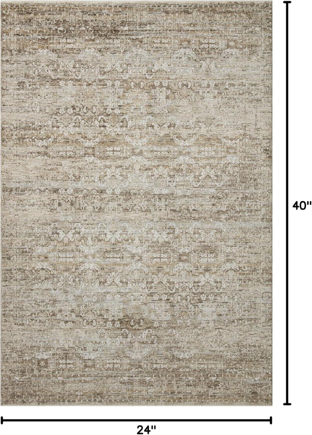 image:imageLoloi Amber Lewis Honora Collection HON02 SlateBeige 116 x 156 Area RugBark Dove