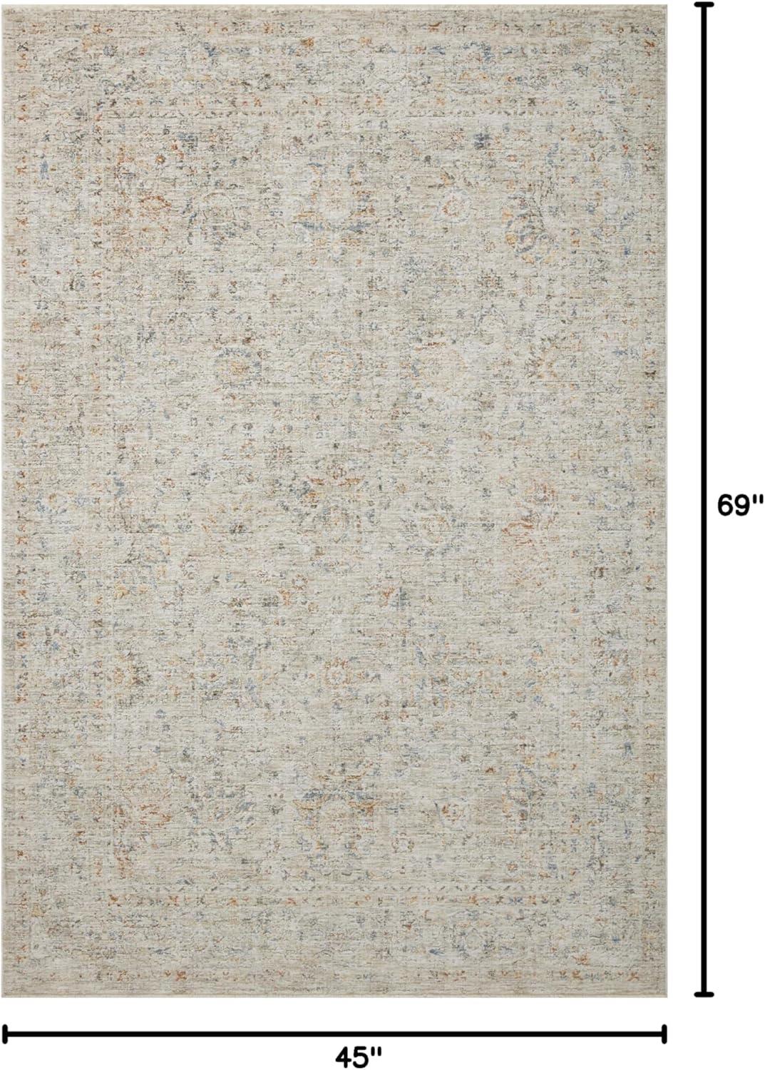 image:imageLoloi Amber Lewis Honora Collection HON02 SlateBeige 116 x 156 Area RugBone Multi